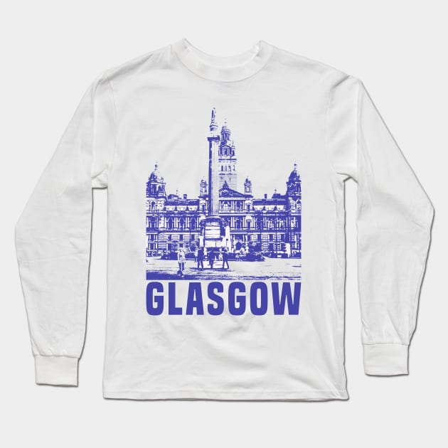 Glasgow Long Sleeve T-Shirt by Den Vector